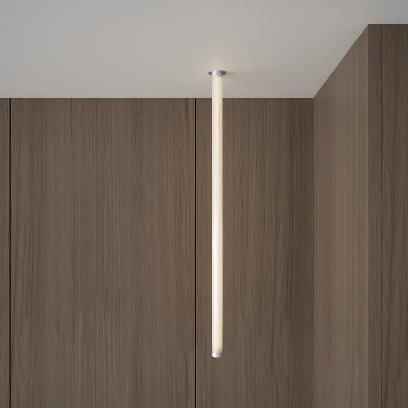 Linear Pendant Timber